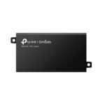 TP-Link Omada TL-POE160S PoE+ Injector Adapter, Gigabit Ethernet, 30W Output, Wall Mountable, Black