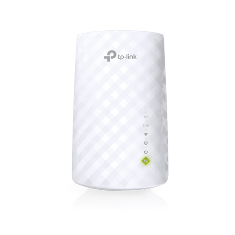 TP-Link RE200 Dual-Band Wi-Fi Range Extender, 433 Mbit/s, Ethernet LAN, 3 Antennas, White