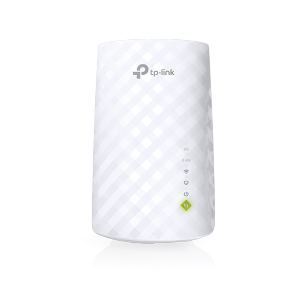 TP-Link RE200 Dual-Band Wi-Fi Range Extender, 433 Mbit/s, Ethernet LAN, 3 Antennas, White
