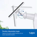 TP-Link Tapo A201 Solar Panel for Tapo Battery Cameras, 2.5W, 5.2V, IP65, White