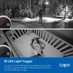 TP-Link Tapo C120 Indoor/Outdoor 2K Wi-Fi Security Camera White