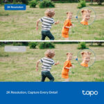 TP-Link Tapo C310 2K Outdoor Security Wi-Fi Camera IP66 White 2-Pack