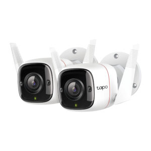 TP-Link Tapo C310 2K Outdoor Security Wi-Fi Camera IP66 White 2-Pack