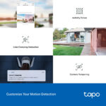 TP-Link Tapo C310 2K Outdoor Security Wi-Fi Camera IP66 White 2-Pack