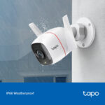 TP-Link Tapo C310 2K Outdoor Security Wi-Fi Camera IP66 White 2-Pack
