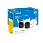 TP-Link Tapo C310 2K Outdoor Security Wi-Fi Camera IP66 White 2-Pack
