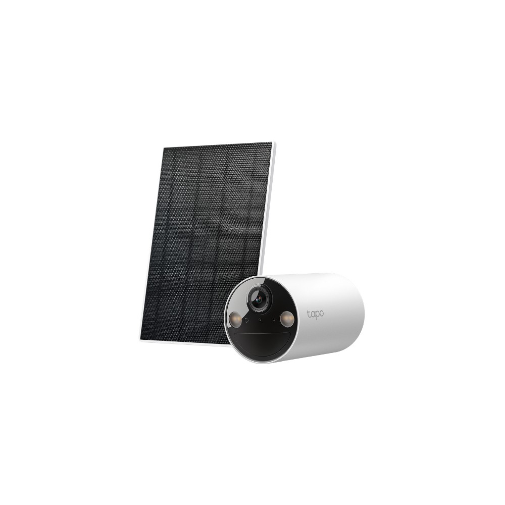 TP-Link Tapo C410 Kit Solar-Powered Wireless Outdoor 3MP 2K Security Camera with Night Vision & 2-Way Audio, White TP-Link Tapo C410 Kit Solar-Powered Wireless Outdoor 3MP 2K Security Camera with Night Vision & 2-Way Audio, White