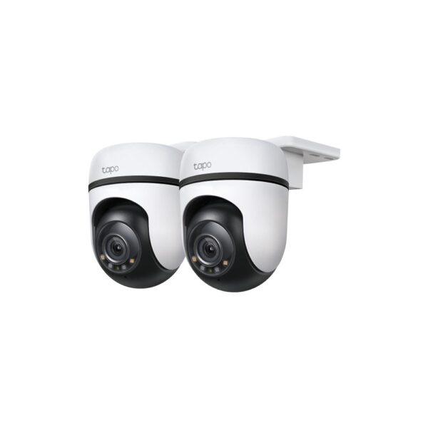 TP-Link Tapo C510W V2 Outdoor Pan/Tilt Security Camera, IP65, 2K 2304x1296, Night Vision, Wi-Fi, 2-Way Audio