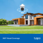 TP-Link Tapo C520WS Outdoor Pan/Tilt 2K QHD Wi-Fi Security Camera IP66 Black, White