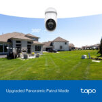 TP-Link Tapo C560WS Outdoor Pan/Tilt Security Wi-Fi 6 Camera 4K Wi-Fi Wired White