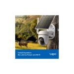 TP-Link Tapo C615G KIT 4G Outdoor IP Security Camera 3MP 2K Pan/Tilt 512GB MicroSD White
