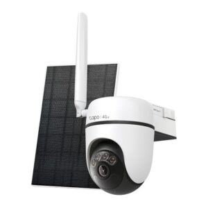 TP-Link Tapo C615G KIT 4G Outdoor IP Security Camera 3MP 2K Pan/Tilt 512GB MicroSD White