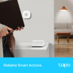 TP-Link Tapo H200 Smart Hub for up to 64 Devices with Wi-Fi, Ethernet, MicroSD & Smart Alarm - White