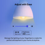 TP-Link Tapo L530E Smart Wi-Fi LED Light Bulb E27 8.7W 806 lm Multicolor