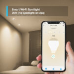 TP-Link Tapo L610 Smart Wi-Fi Spotlight Dimmable GU10 50W Equivalent Bulb 4-Pack White