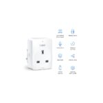TP-Link Tapo Mini Smart Wi-Fi Socket P100 2-Pack White Wireless Indoor Home Plug