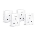 TP-Link Tapo P110 Mini Smart Wi-Fi Socket with Energy Monitoring 4-Pack, White