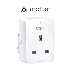 TP-Link Tapo P110M Mini Smart Wi-Fi Plug with Energy Monitoring, 16A, 2990W, UK, White