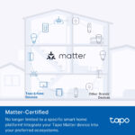 TP-Link Tapo P110M Mini Smart Wi-Fi Plug with Energy Monitoring, 16A, 2990W, UK, White
