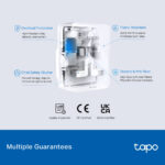TP-Link Tapo P110M Mini Smart Wi-Fi Plug with Energy Monitoring, 16A, 2990W, UK, White