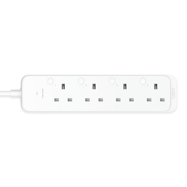 TP-Link Tapo P304M Smart Wi-Fi Power Strip 4 AC Outlets 1.5m White