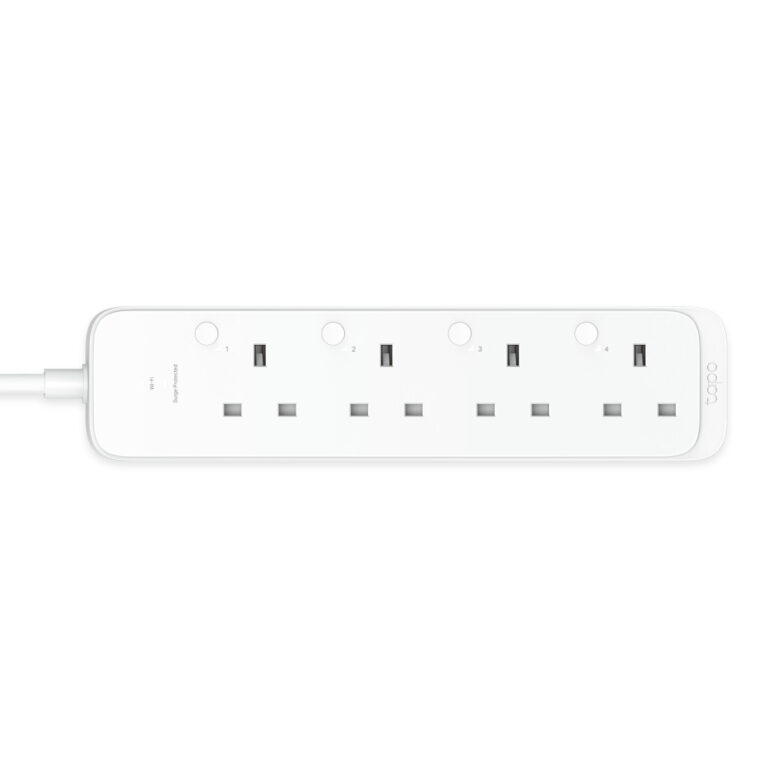 TP-Link Tapo P304M Smart Wi-Fi Power Strip 4 AC Outlets 1.5m White