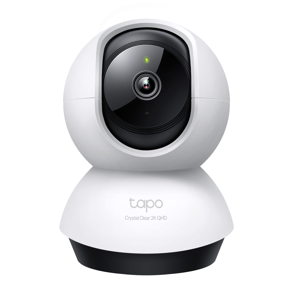 TP-Link Tapo Pan/Tilt AI Home Security Wi-Fi Camera 2K QHD White, Black TP-Link Tapo Pan/Tilt AI Home Security Wi-Fi Camera 2K QHD White, Black