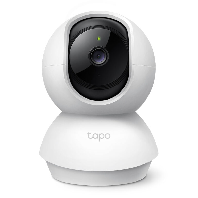 TP-Link Tapo Pan/Tilt Home Security Wi-Fi Camera 2K 3MP Indoor Spherical White Black