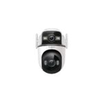 TP-Link Tapo TC47 Outdoor Dual Lens Pan/Tilt Security Camera Wi-Fi 6 Gigabit Ethernet 2304 x 1296 Black White