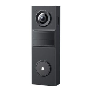 TP-Link Tapo TD20 2K 3MP Wi-Fi Video Doorbell with 5200mAh Battery & IP54 Weatherproof Black