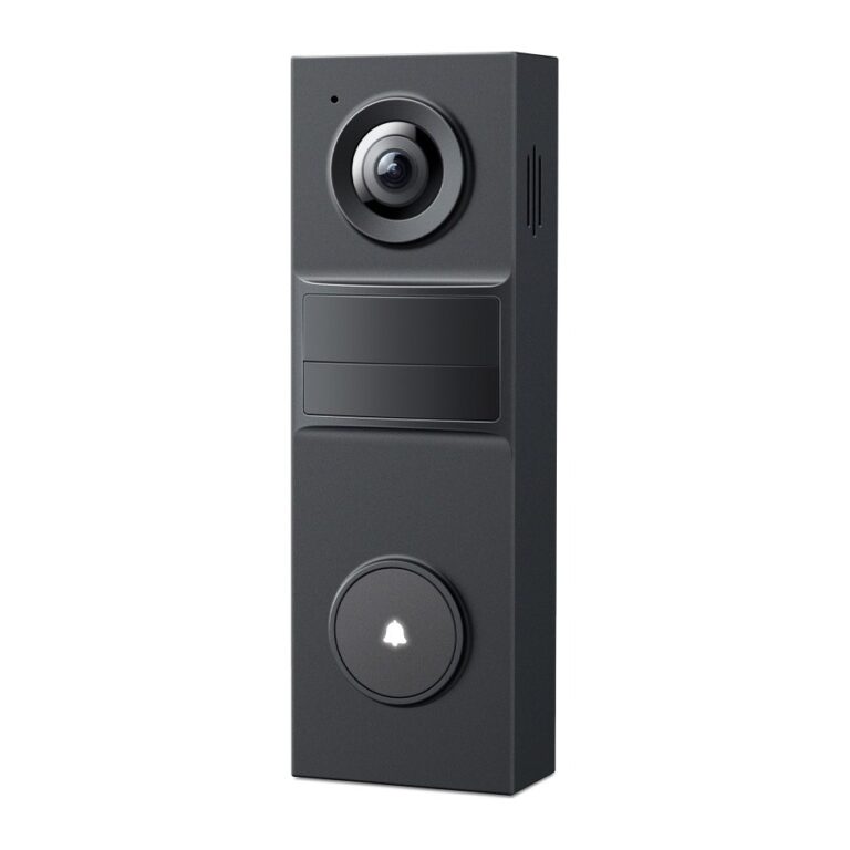 TP-Link Tapo TD20 2K 3MP Wi-Fi Video Doorbell with 5200mAh Battery & IP54 Weatherproof Black