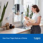 TP-Link Tapo TD20 2K 3MP Wi-Fi Video Doorbell with 5200mAh Battery & IP54 Weatherproof Black