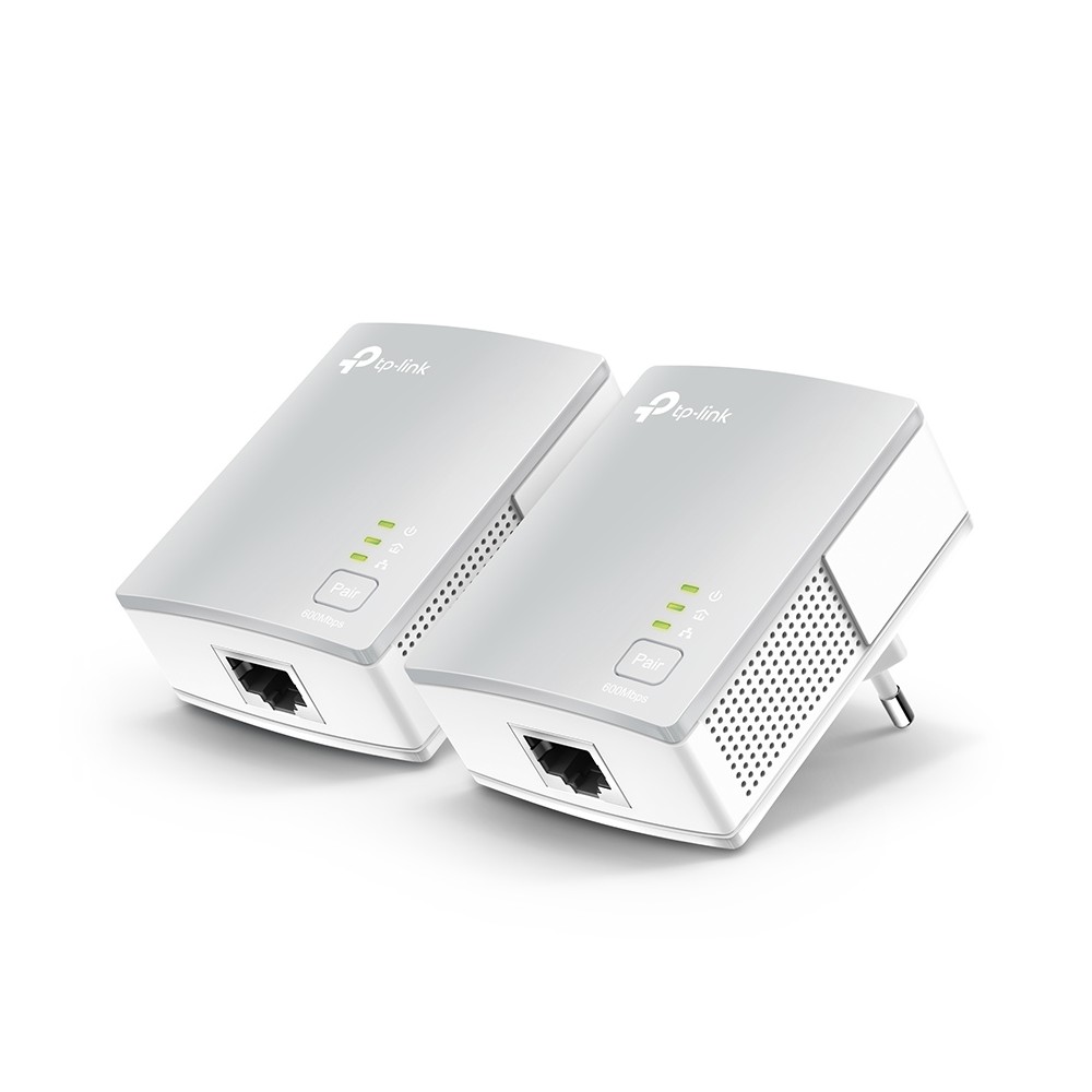 TP-Link TL-PA4010KIT Powerline Ethernet Adapter Kit 600 Mbit/s 2 Pack White