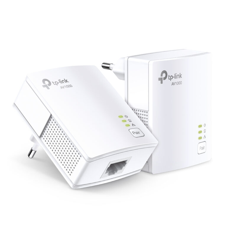 TP-Link TL-PA7017 KIT AV1000 Gigabit Powerline Network Adapter Kit - White, 2 Pack