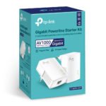 TP-Link TL-PA7017 KIT AV1000 Gigabit Powerline Network Adapter Kit - White, 2 Pack