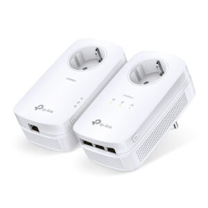 TP-Link TL-PA8033P KIT PowerLine Network Adapter 1300 Mbit/s Gigabit Ethernet 3 Ports White 2-Pack