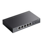 TP-Link TL-SG1005P-PD 5 Port Gigabit PoE++ Network Switch with 66W Budget & QoS Black