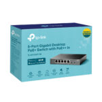 TP-Link TL-SG1005P-PD 5 Port Gigabit PoE++ Network Switch with 66W Budget & QoS Black