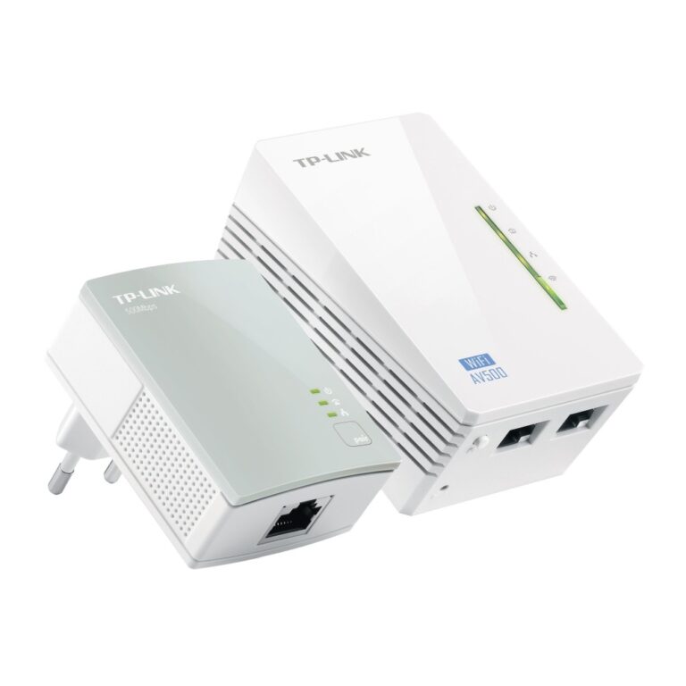 TP-Link TL-WPA4220 KIT PowerLine Network Adapter Wi-Fi 4 300 Mbit/s 2 Fast Ethernet Ports White
