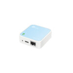 TP-Link TL-WR802N N300 Wireless Portable Router Single-band 2.4 GHz Fast Ethernet Blue/White