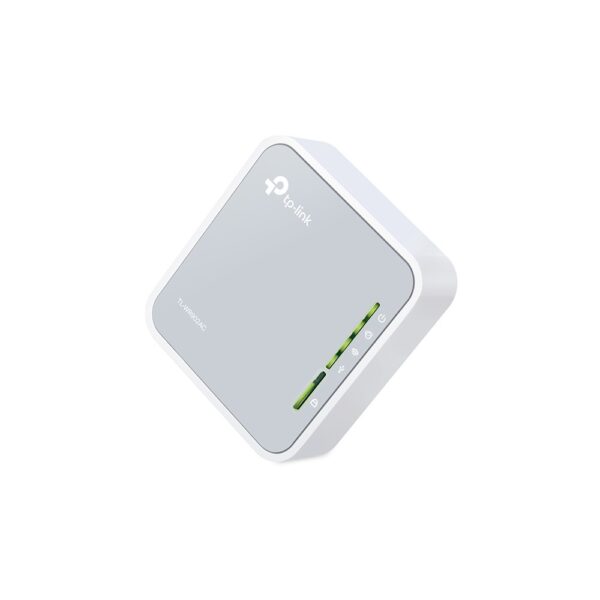 TP-Link TL-WR902AC Portable AC750 Dual-Band Wi-Fi 5 Wireless Router with Fast Ethernet Port White