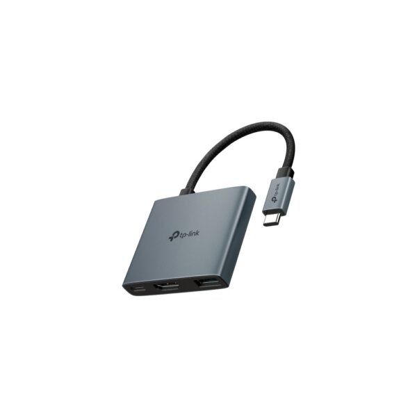 TP-Link UH3020C 3-in-1 USB-C Hub with 4K HDMI, 100W PD, 5 Gbps USB-A, Grey