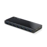 TP-Link UH720 9-Port USB 3.2 Gen 1 Hub 5000 Mbit/s with 2 Charging Ports Black