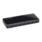 TP-Link UH720 9-Port USB 3.2 Gen 1 Hub 5000 Mbit/s with 2 Charging Ports Black