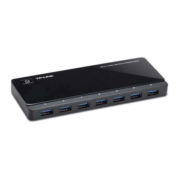 TP-Link UH720 9-Port USB 3.2 Gen 1 Hub 5000 Mbit/s with 2 Charging Ports Black