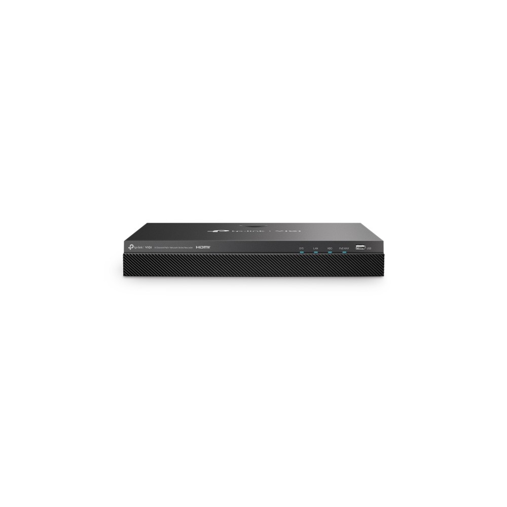 TP-Link VIGI NVR2008H-8MP 8 Channel PoE+ Network Video Recorder 4K HDMI 32TB 80 Mbps Input Black TP-Link VIGI NVR2008H-8MP 8 Channel PoE+ Network Video Recorder 4K HDMI 32TB 80 Mbps Input Black
