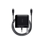 Trust Maxo 65W USB-C PD 3.0 Fast Charger with 2m USB-C Cable, Universal, Black
