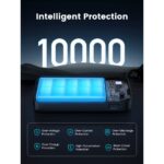 Ugreen 10000mAh Mini Power Bank Quick Charging 30W Grey USB-C and USB-A Ports