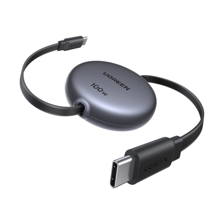UGREEN retractable USB-C to USB-C cable reel