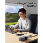 Ugreen 25000mAh 200W Fast Charging Powerbank Grey for Mobile Phone/Smartphone, Laptop/Netbook